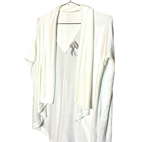 Athleta Soft White Cardigan Size XXS fits up to XL Stretchy - Picture 2 of 4